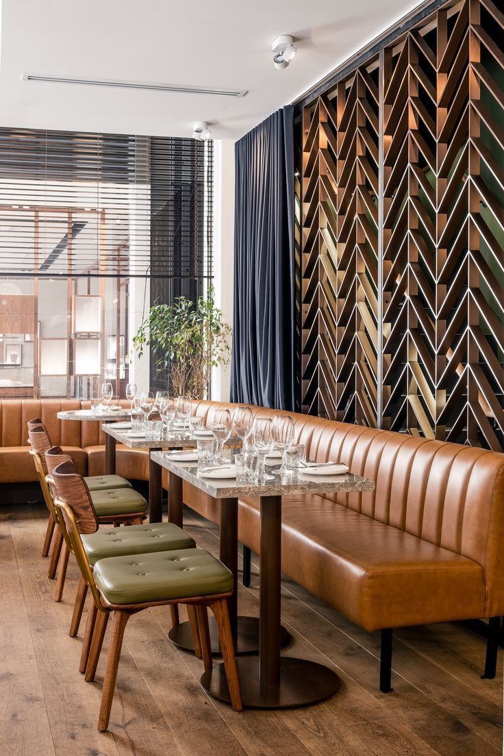 Straight Booth Seating